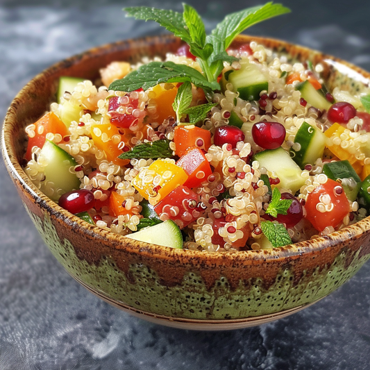 Salade Énergisante au Quinoa et au Chanvre