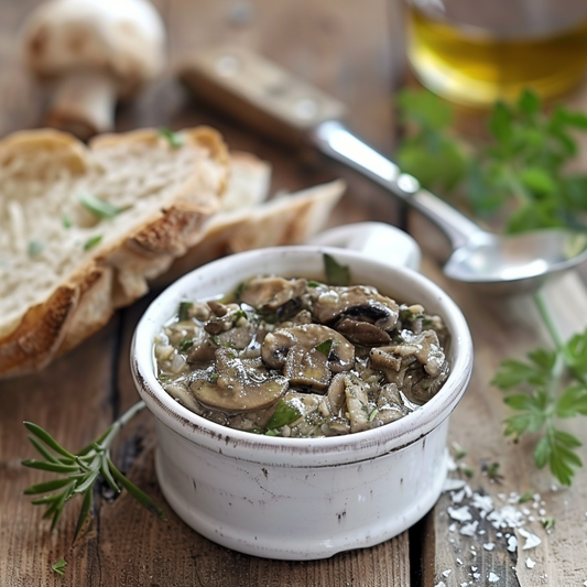 Tartinade aux Shiitake et Herbes