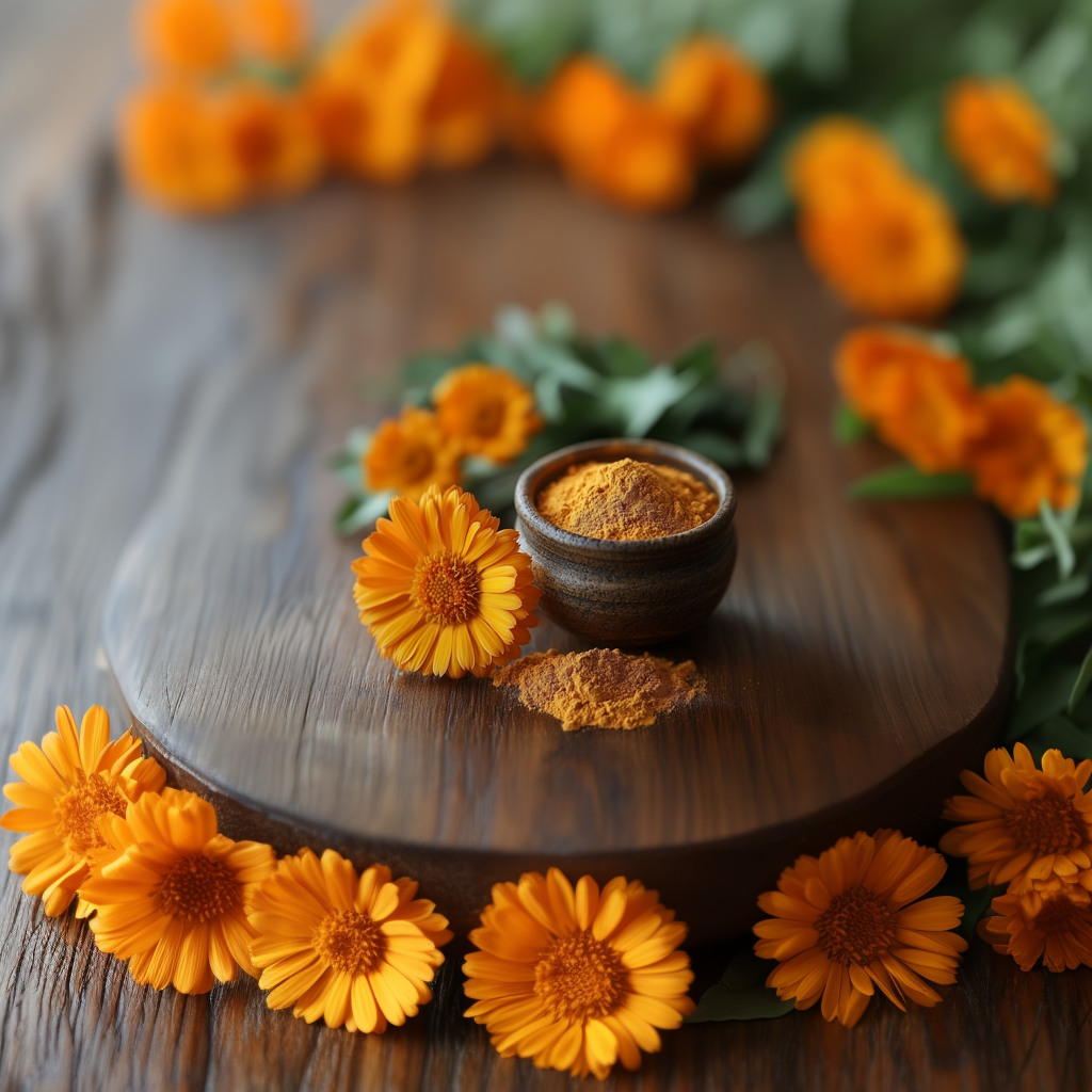 Calendula (Souci) bio en poudre – Haute dose 10:1