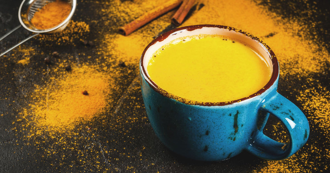 Recette thé de curcuma au lait de coco (lait d'or) - "Golden latte ou Golden Milk"
