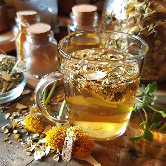 Infusion Apaisante au Millepertuis et à la Camomille