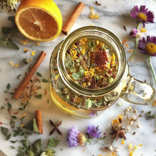 Infusion Boost Immunitaire à l'Échinacée