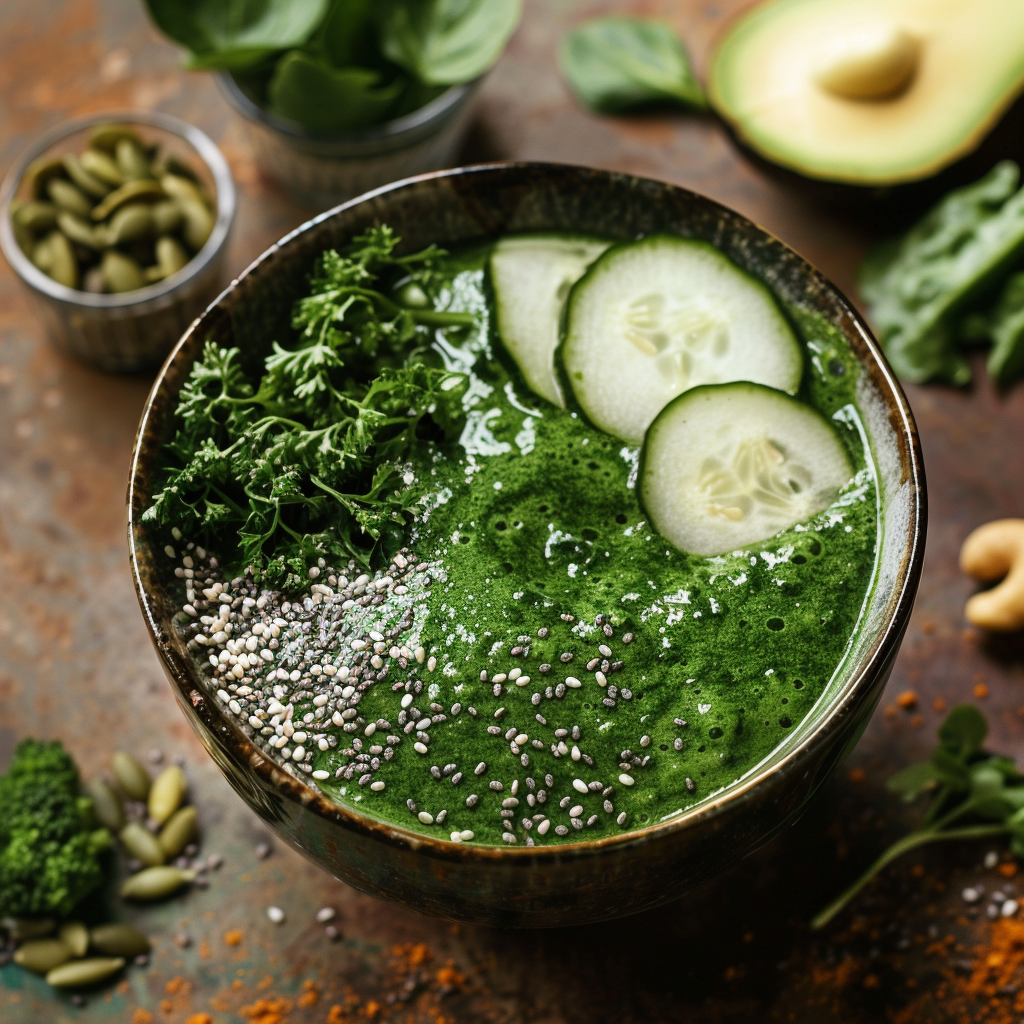 Salade Detox à la Chlorella et aux Algues