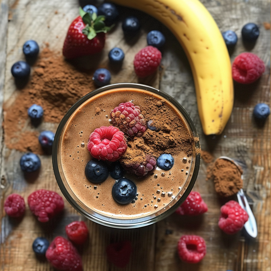 Smoothie Vitalité au Cordyceps et aux Fruits