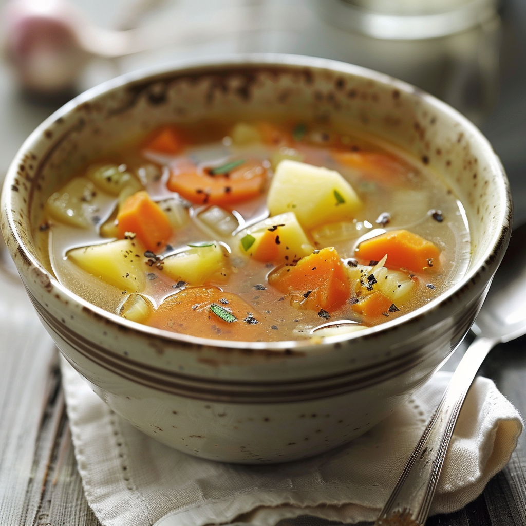 Soupe Revitalisante au Maitaké
