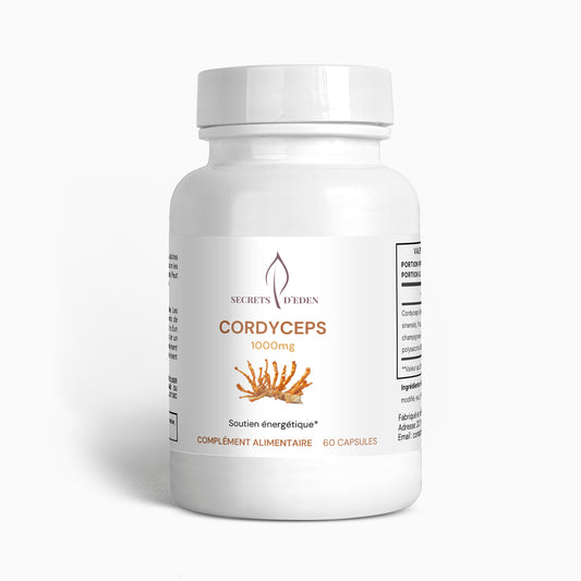 Champignons Cordyceps - 60 capsules - Complément alimentaire