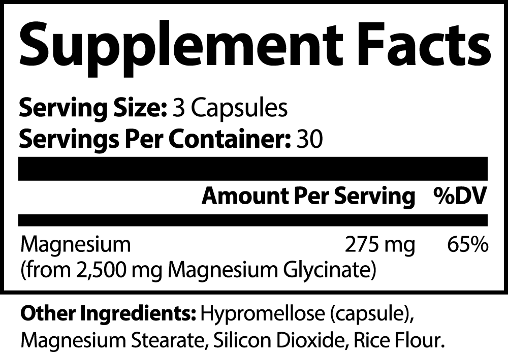 Glycinate de Magnésium