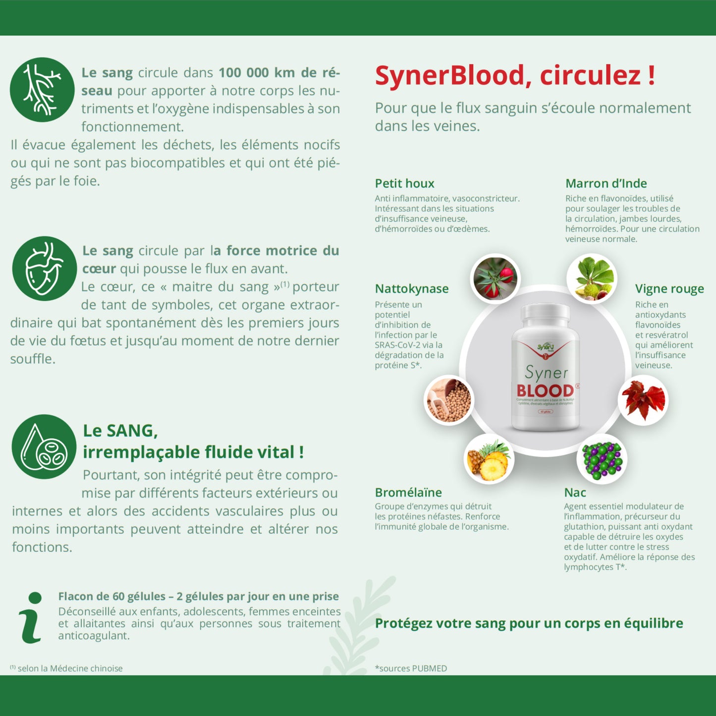 SynerBLOOD a base de NATTOKINASE