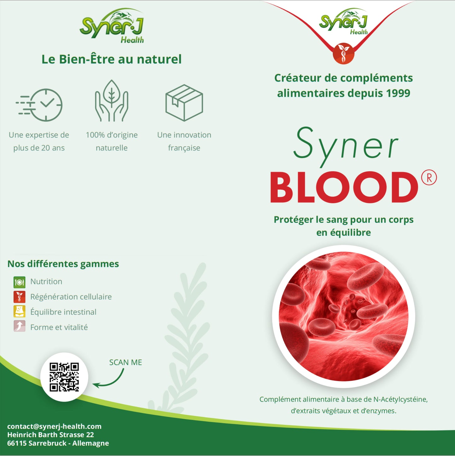 SynerBLOOD a base de NATTOKINASE