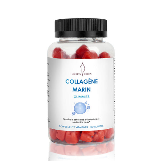 Gummies Collagène marin - 60 gummies - compléments vitamines