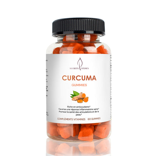 Gummies Curcuma - 60 Gummies - Compléments vitamines