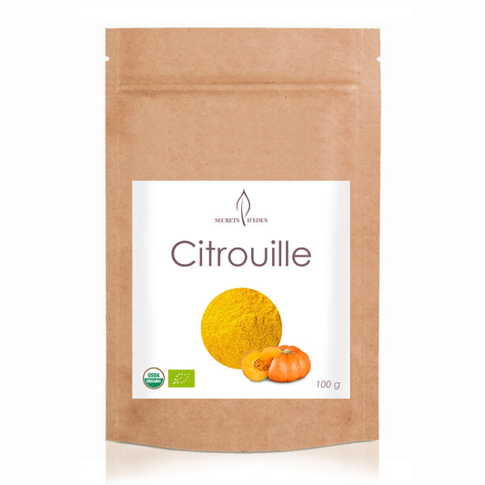 Citrouille bio en poudre – Haute dose 10:1