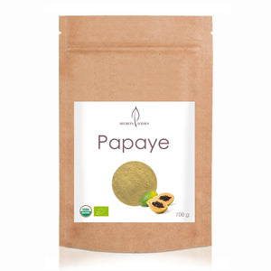 poudre de papaye bio